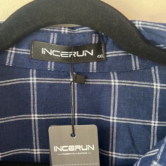 NWT - Men’s Button Down Shirt - Size 4XL - Picture 3 of 8